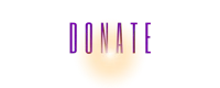 the word donate on a black background