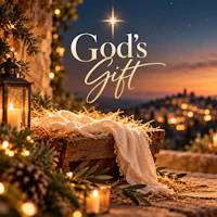 A nativity scene for the Christmas retreat, God's Gift