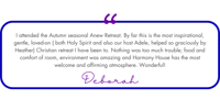 a purple and blue quote with a blue background